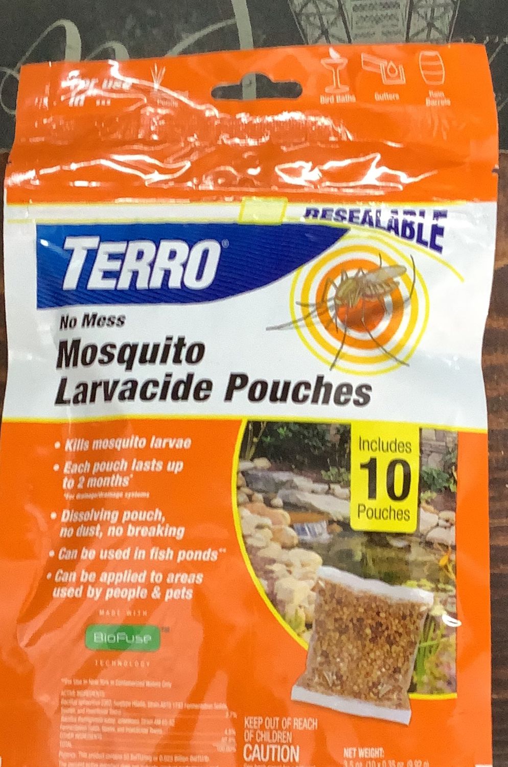Terro Mosquito Larvacide Pouches (10)
