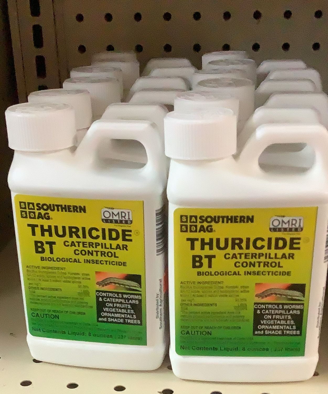 Thuricide Caterpillar Control