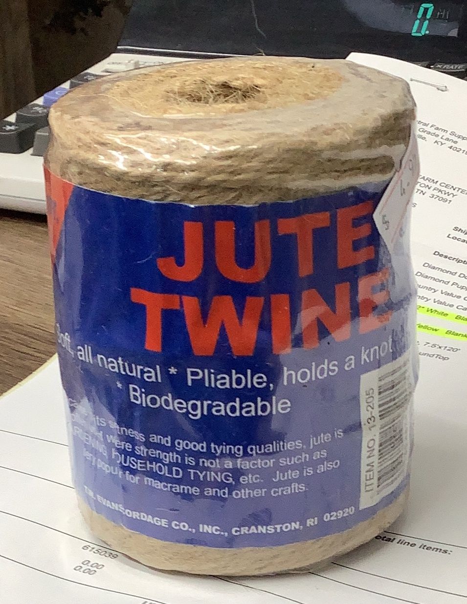 Jute  Twine 2ply (450ft)