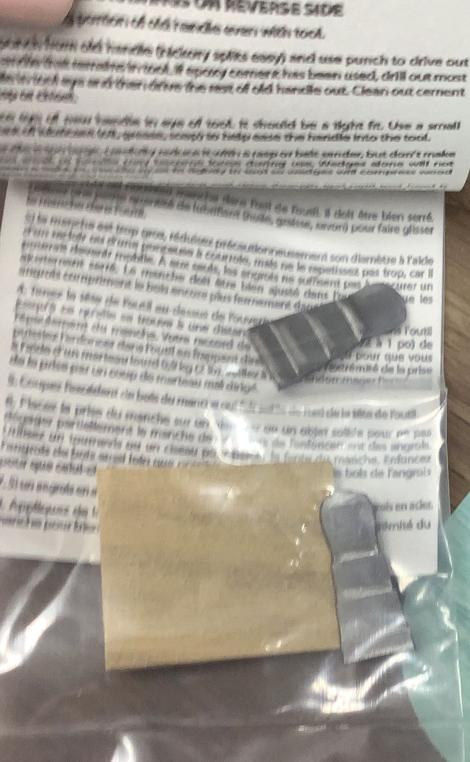 Hammer Handle Wedges