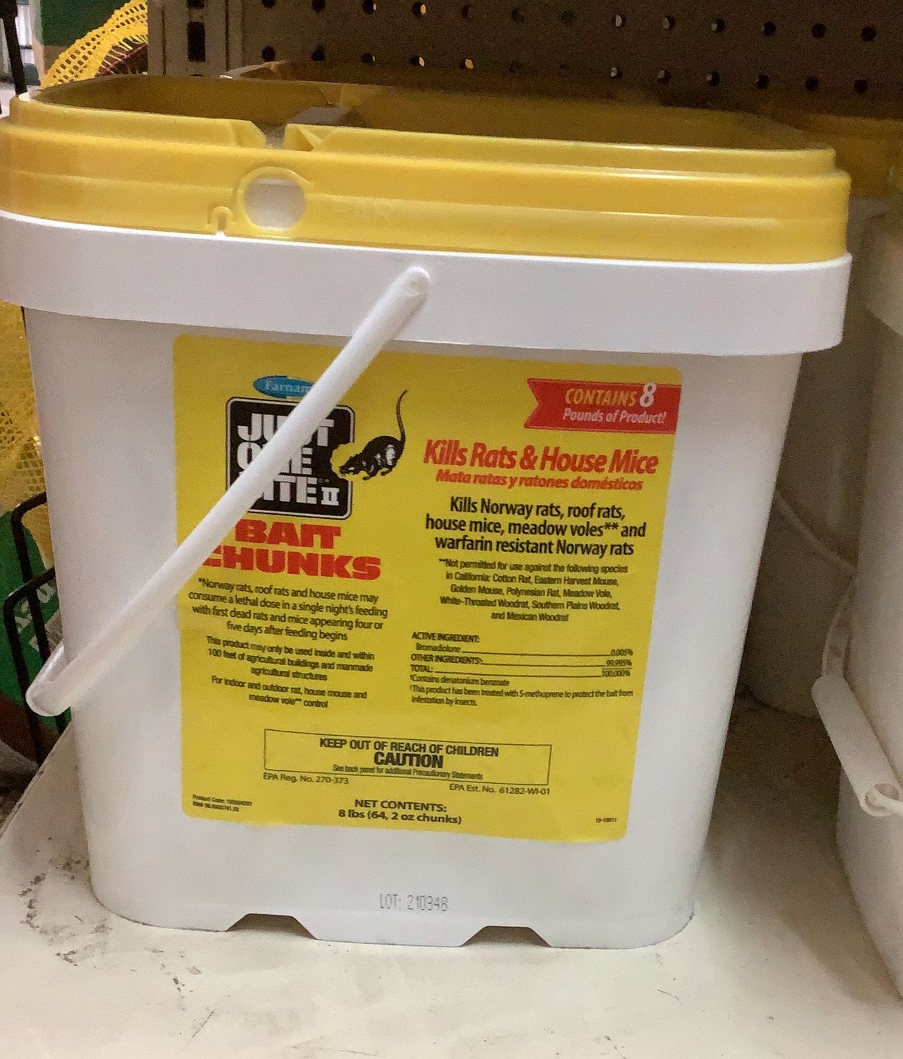 Just One Bite II Bait Chunks-2oz (64oz)