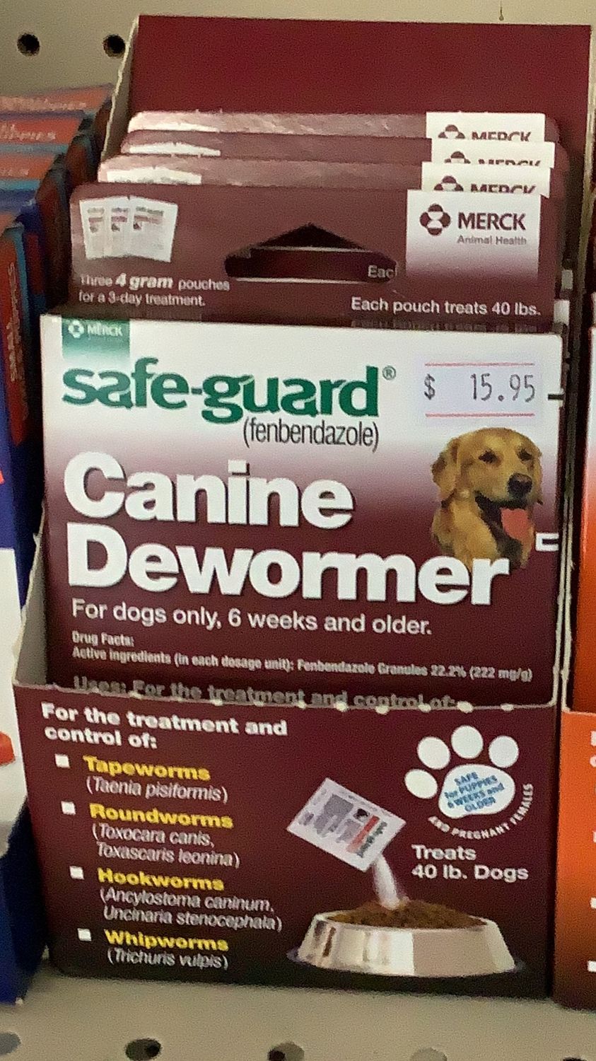 Safe-gaurd Canine Dewormer (4 grams)