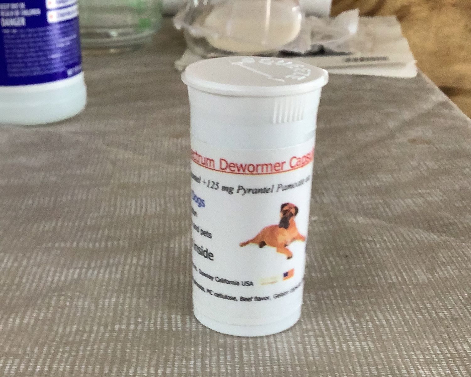 Oral Broad Spectrum Dog  Dewormer (Med/Lg) 4 pills