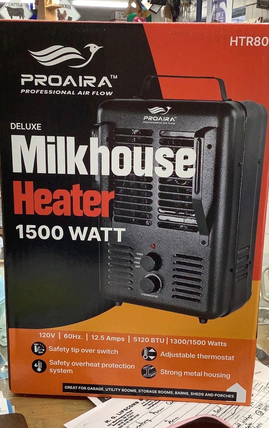Proairo Milkhouse Heater