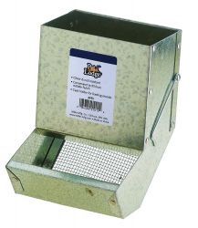 Metal Small Animal Feeder Sifter Bottom (5") AF5S