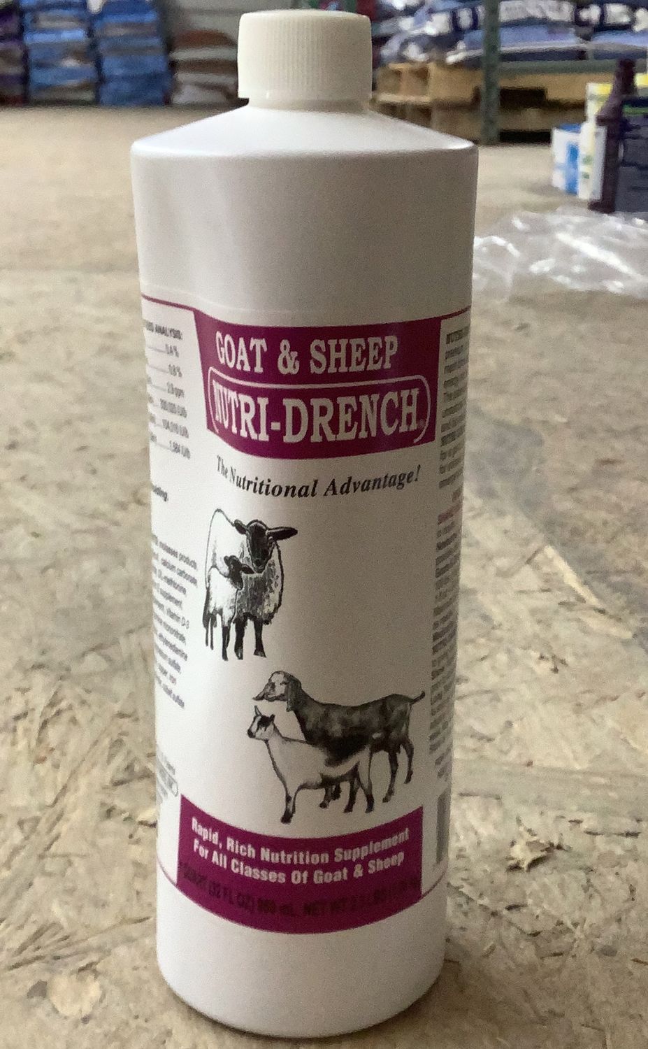 GOAT &amp; SHEEP NUTRI DRENCH 32 OZ