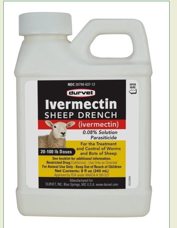 Ivermectin Sheep Drench (240ml)