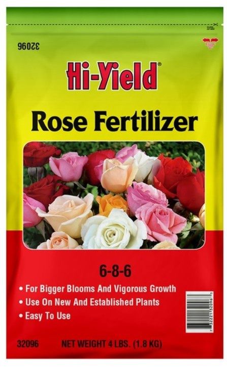 Hi-Yield Rose Fertilizer 6-8-6 (4lbs)