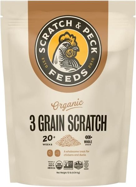 Organic 3 Grain Scratch (10lb)