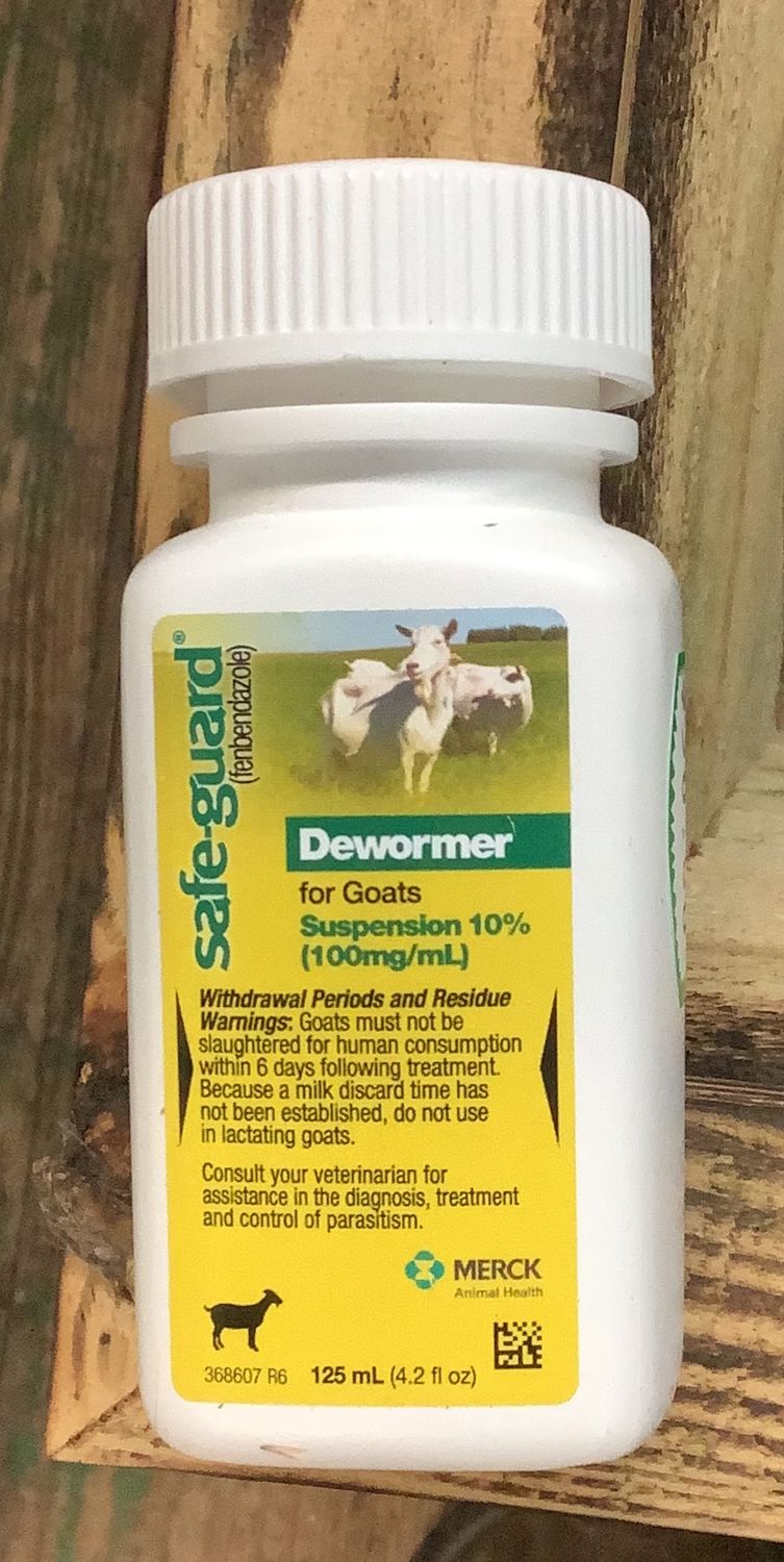 Safe-guard Dewormer Goats 10%  (125ml)