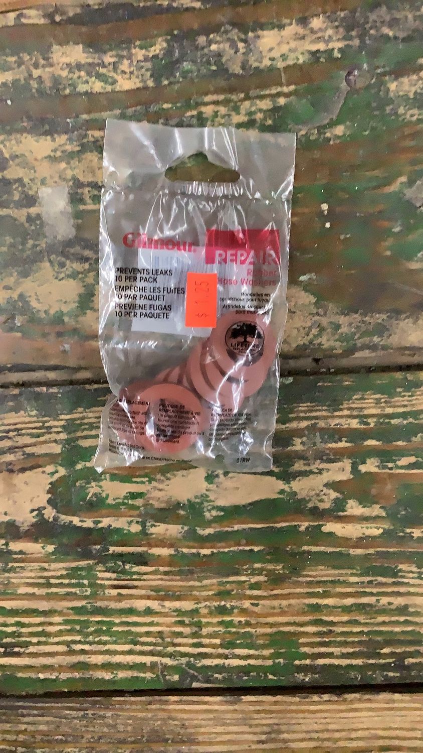 Gilmour Repair Washer