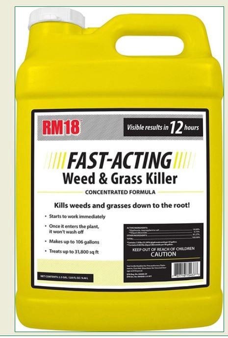 RM18 Weed &amp; Grass Killer Concentrate (2.5gal)