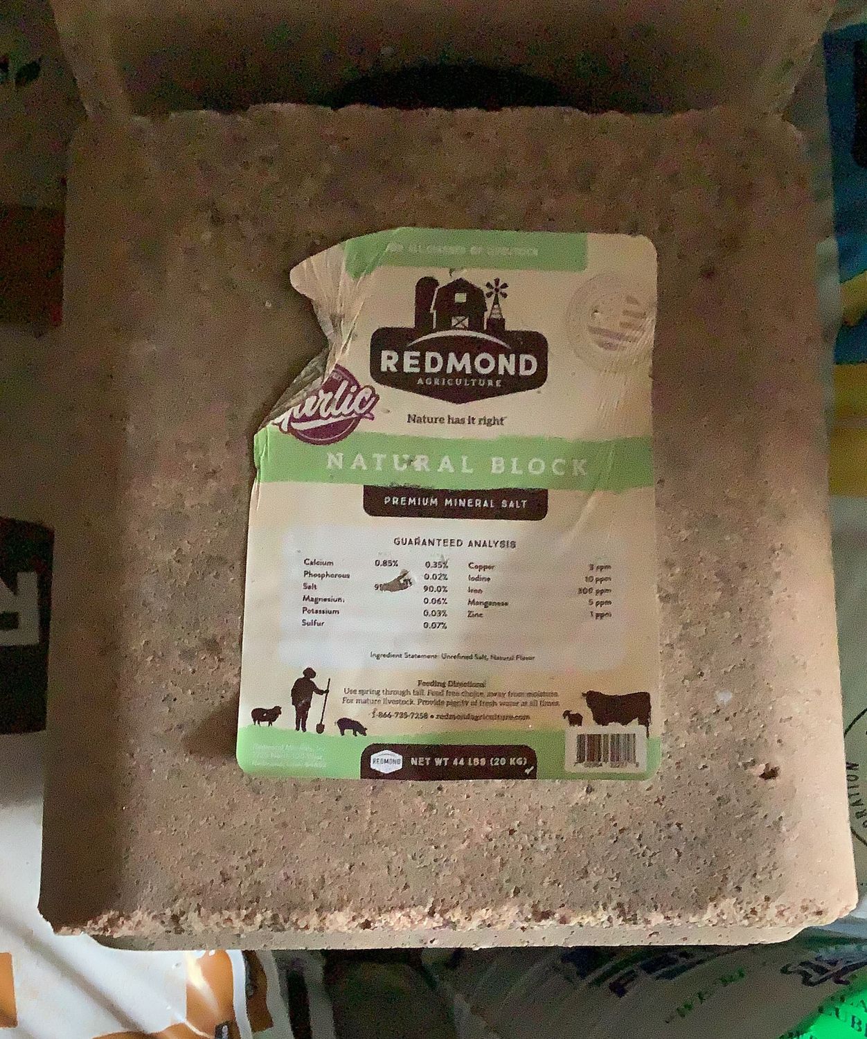 Redmond Garlic Block#40