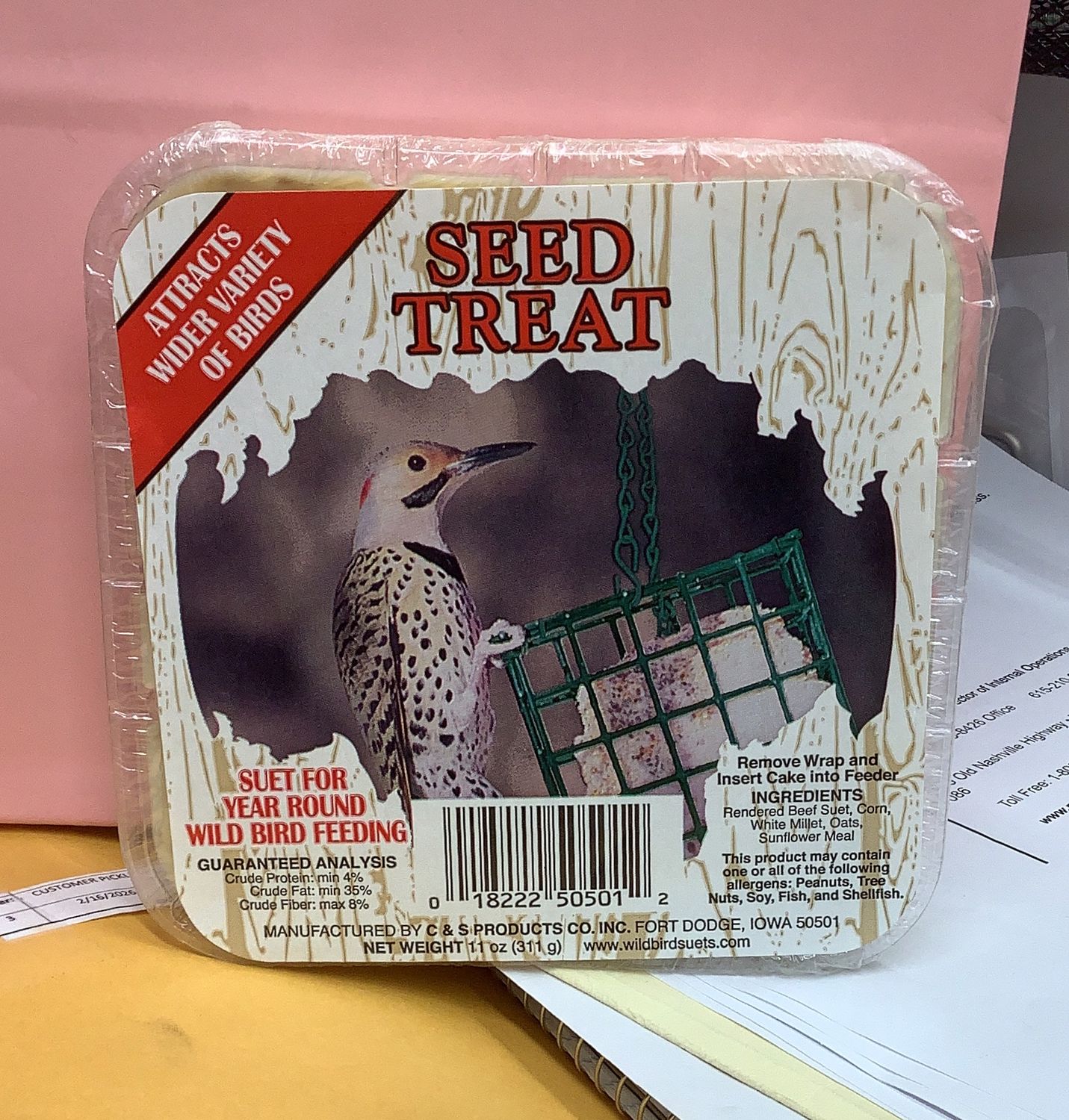 Suet Seed Treat