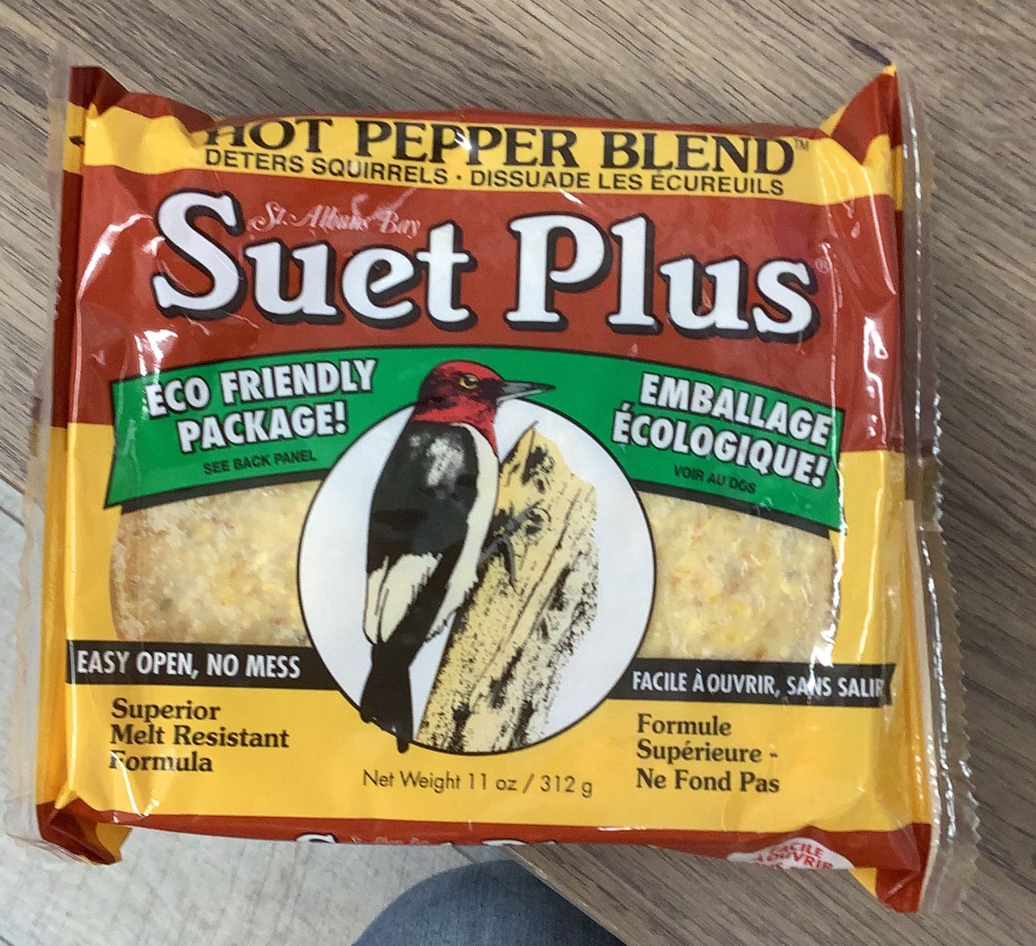Suet Plus Hot Pepper Blend 11oz