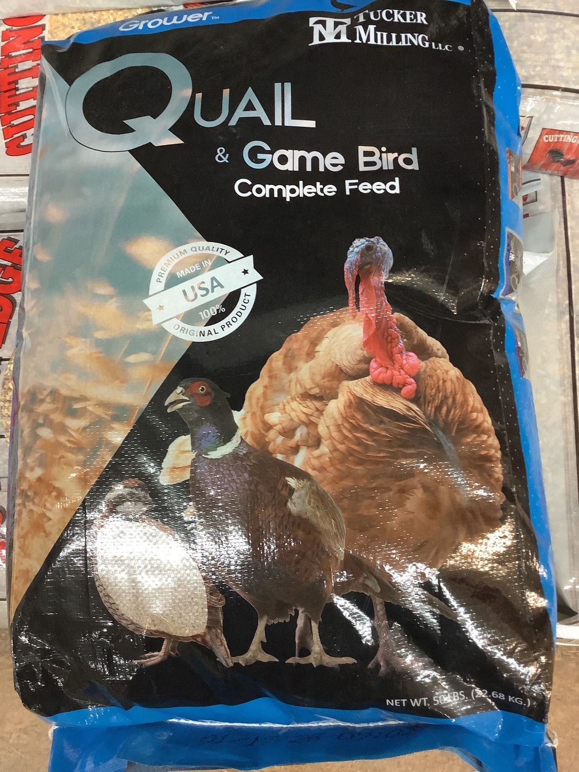TM Quail and Gamebird Grower Crumble (50lb)