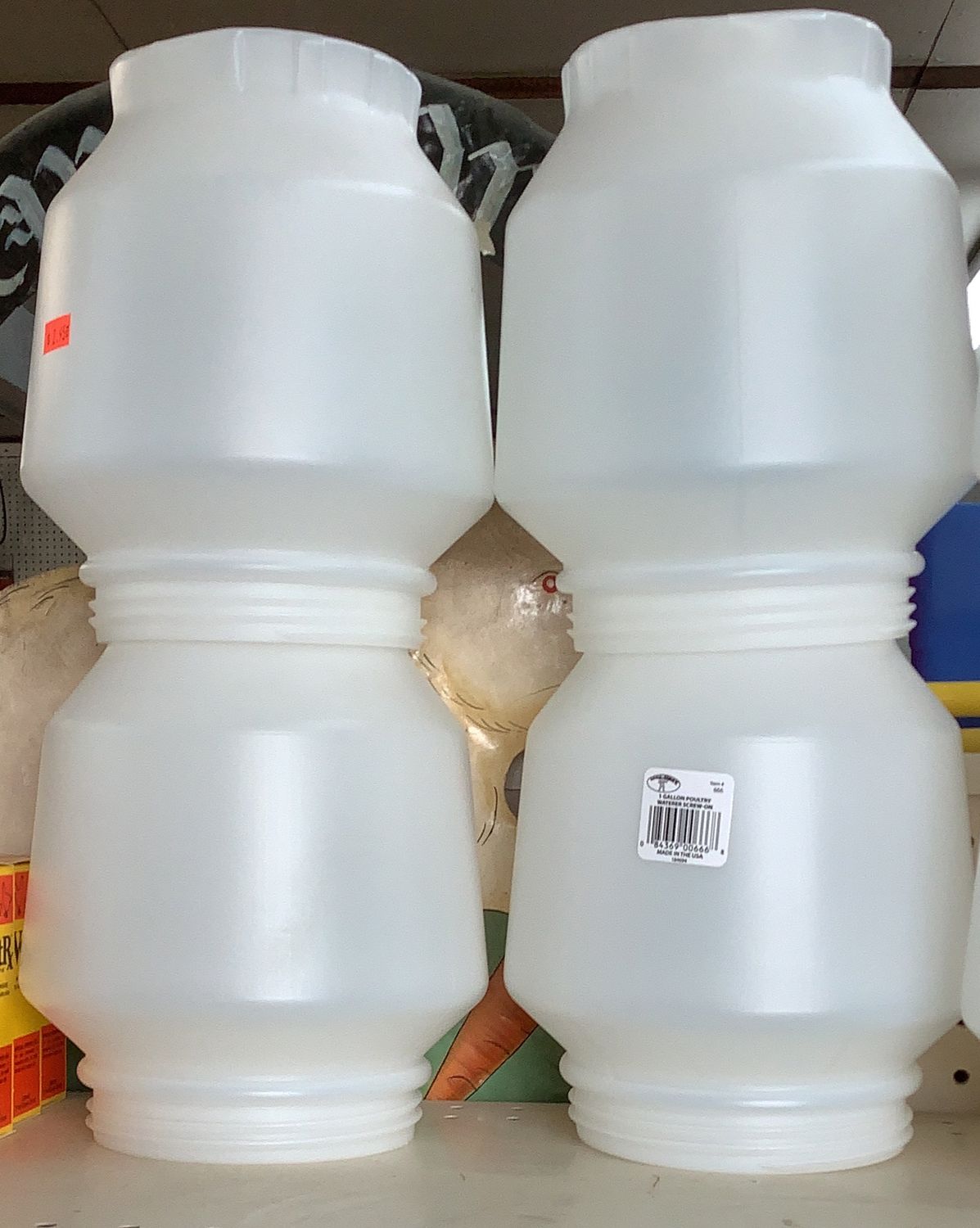 Poultry Waterer Screw-on  (1gal)