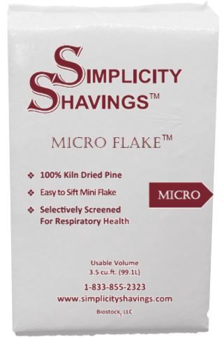 Simplicity Micro Flake Shavings (3.5 cf)