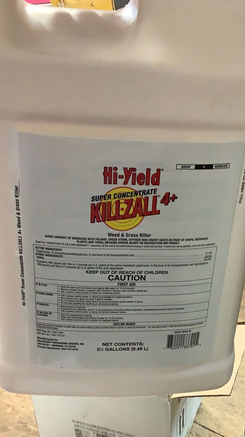 Hi-Yield Super Concentrate Killzall (2.5gal)