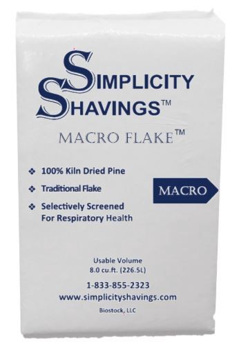Simplicity Macro Flake Shavings (8 cf)