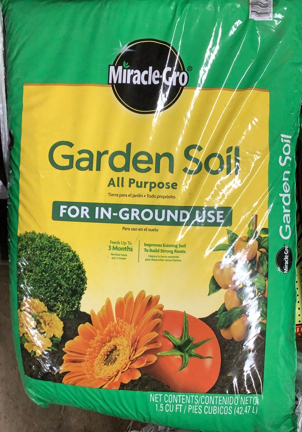 Miracle Gro Garden Soil All Purpose (1.5cf)