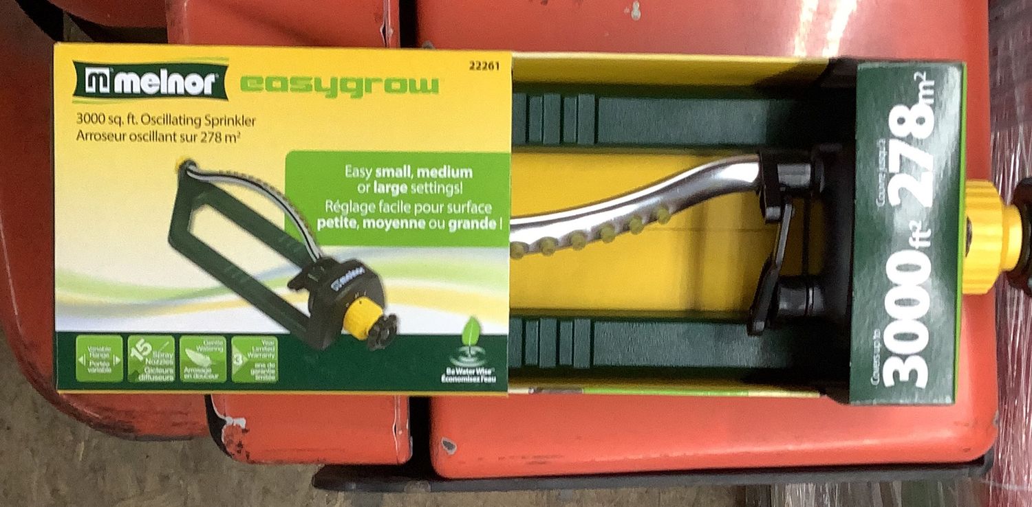 Melnor Oscillating Sprinkler - 3,000 sq ft