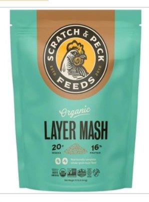 Organic Layer Mash 16% (10lb)