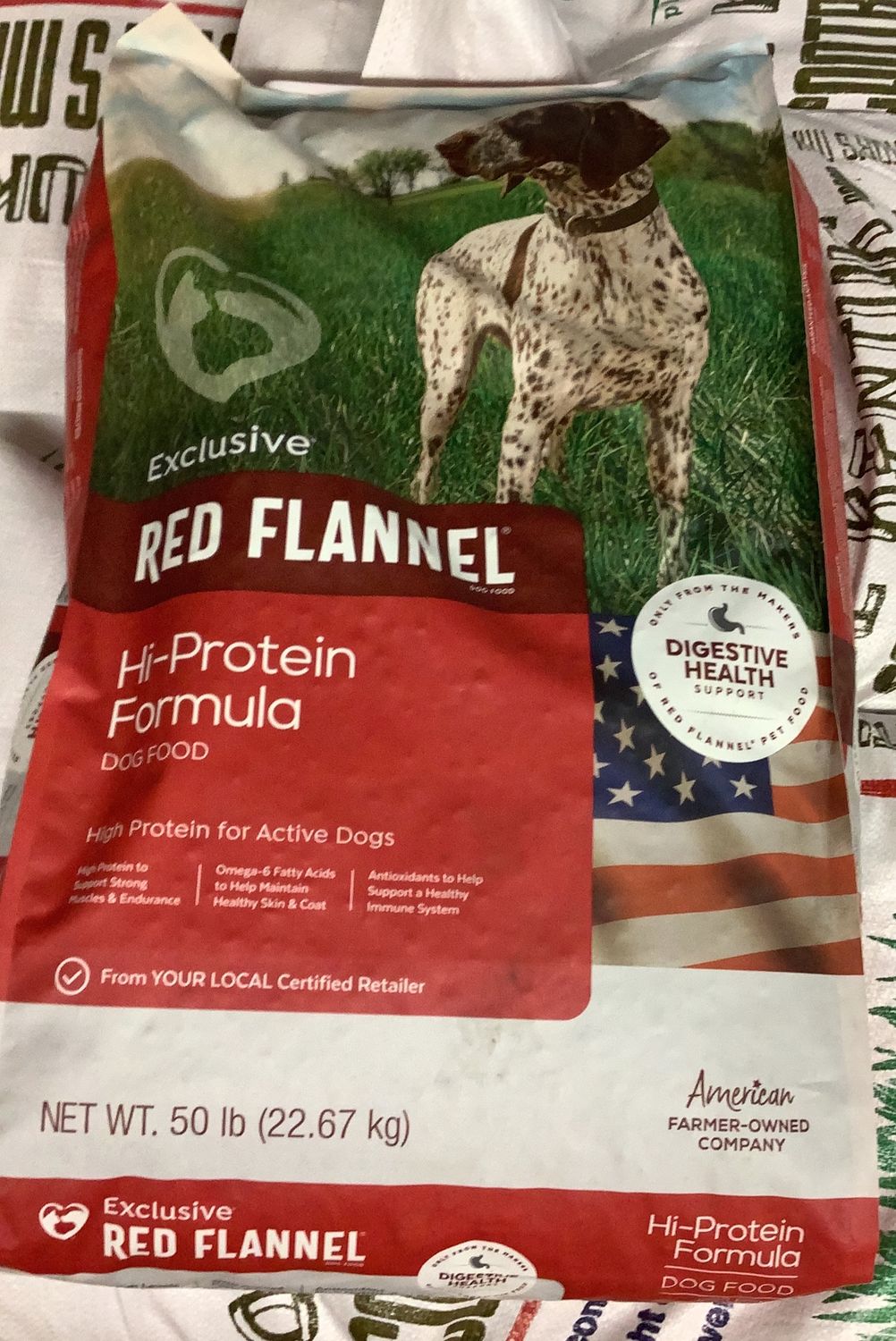 Red Flannel Hi-Protein (50lbs)