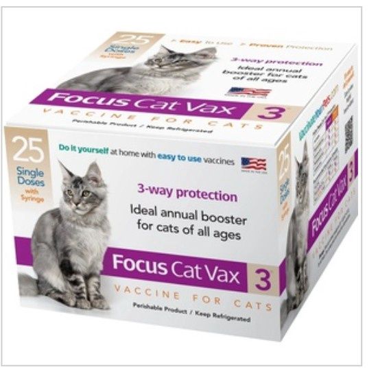 Focus Cat Vax Feline (3-WAY) Single Dose Syringe