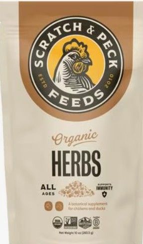 Scratch &amp; Peck Organic Herbs (10oz)