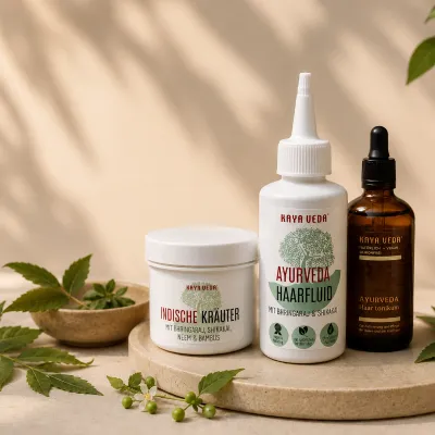Ayurveda Haarpflege – Natürliche Pflege bei Haarausfall & für gesundes Haar | KAYA VEDA®