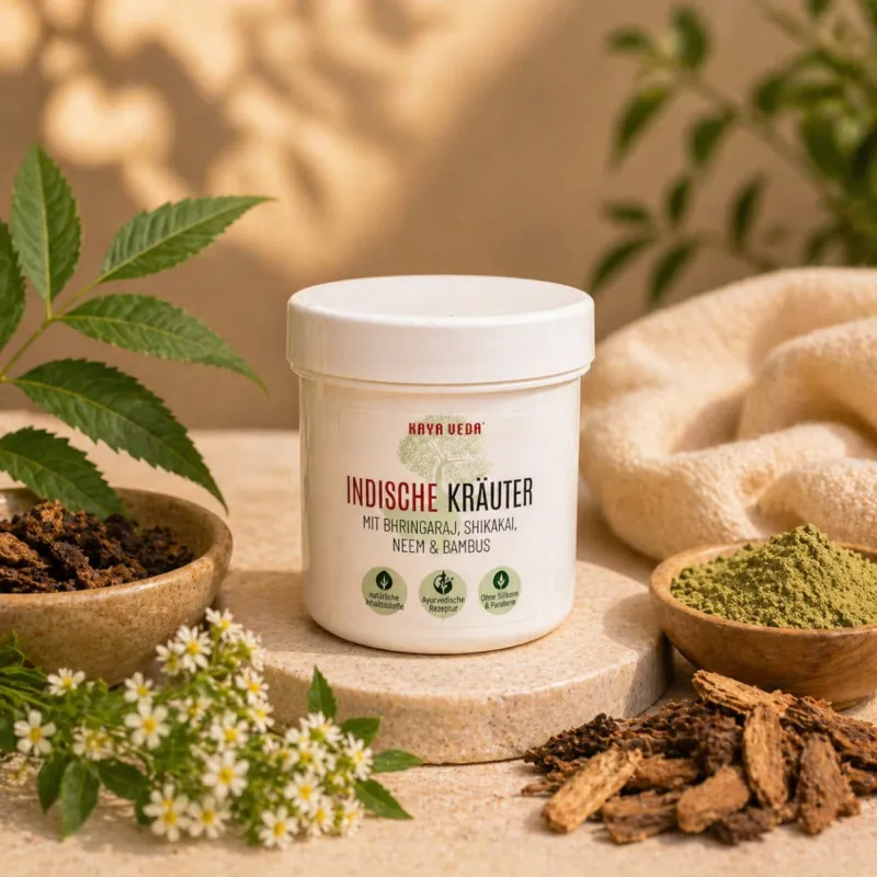 KAYA VEDA® Indische Kräuterpaste | Ayurveda Pflege bei Haarausfall