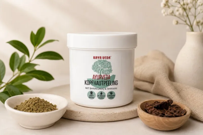 KAYA VEDA® Ayurveda Kopfhautpeeling | Bei Schuppen & Juckreiz