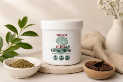 KAYA VEDA® Ayurveda Kopfhautpeeling | Bei Schuppen & Juckreiz KAYA VEDA® Ayurveda Kopfhautpeeling | Bei Schuppen & Juckreiz
