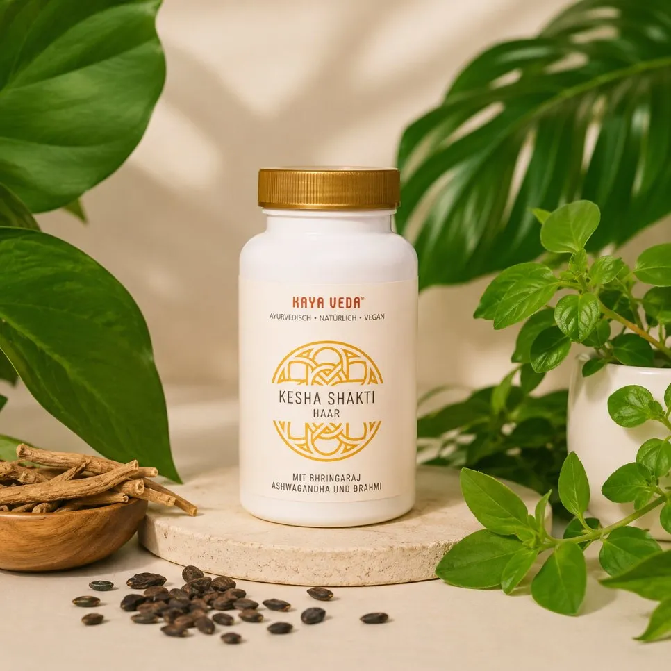 KAYA VEDA® Kesha Shakti Haar Kapseln | Ayurveda mit Bhringaraj KAYA VEDA® Kesha Shakti Haar Kapseln | Ayurveda mit Bhringaraj