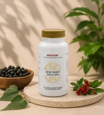 KAYA VEDA® Deha Shakti Venen & Lymphe | Ayurveda mit Triphala KAYA VEDA® Deha Shakti Venen & Lymphe | Ayurveda mit Triphala
