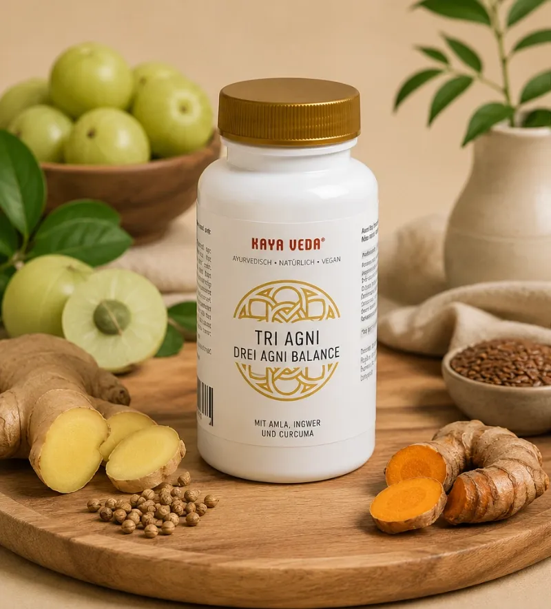 KAYA VEDA® KAYA VEDA® Tri Agni – Ayurveda Kapseln für Agni-Balance KAYA VEDA® KAYA VEDA® Tri Agni – Ayurveda Kapseln für Agni-Balance