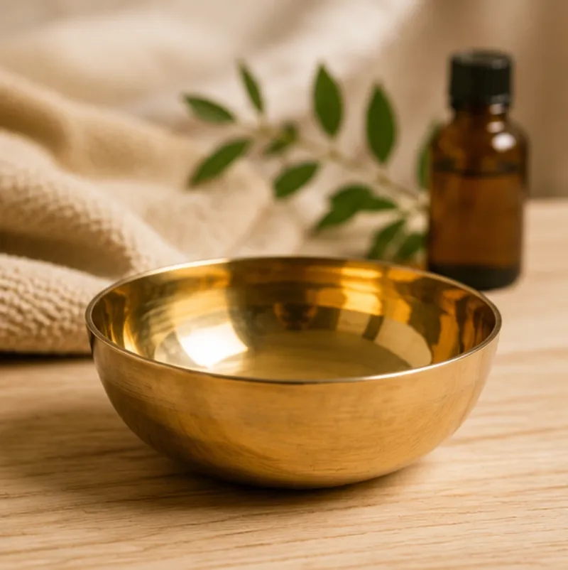 Ayurveda Kaash-Schale aus Kupfer | Traditionelle Fußmassage | KAYA VEDA® Ayurveda Kaash-Schale aus Kupfer | Traditionelle Fußmassage | KAYA VEDA®