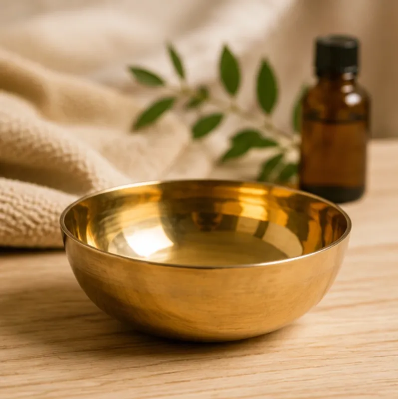 Ayurveda Kaash-Schale aus Kupfer | Traditionelle Fußmassage | KAYA VEDA® Ayurveda Kaash-Schale aus Kupfer | Traditionelle Fußmassage | KAYA VEDA®