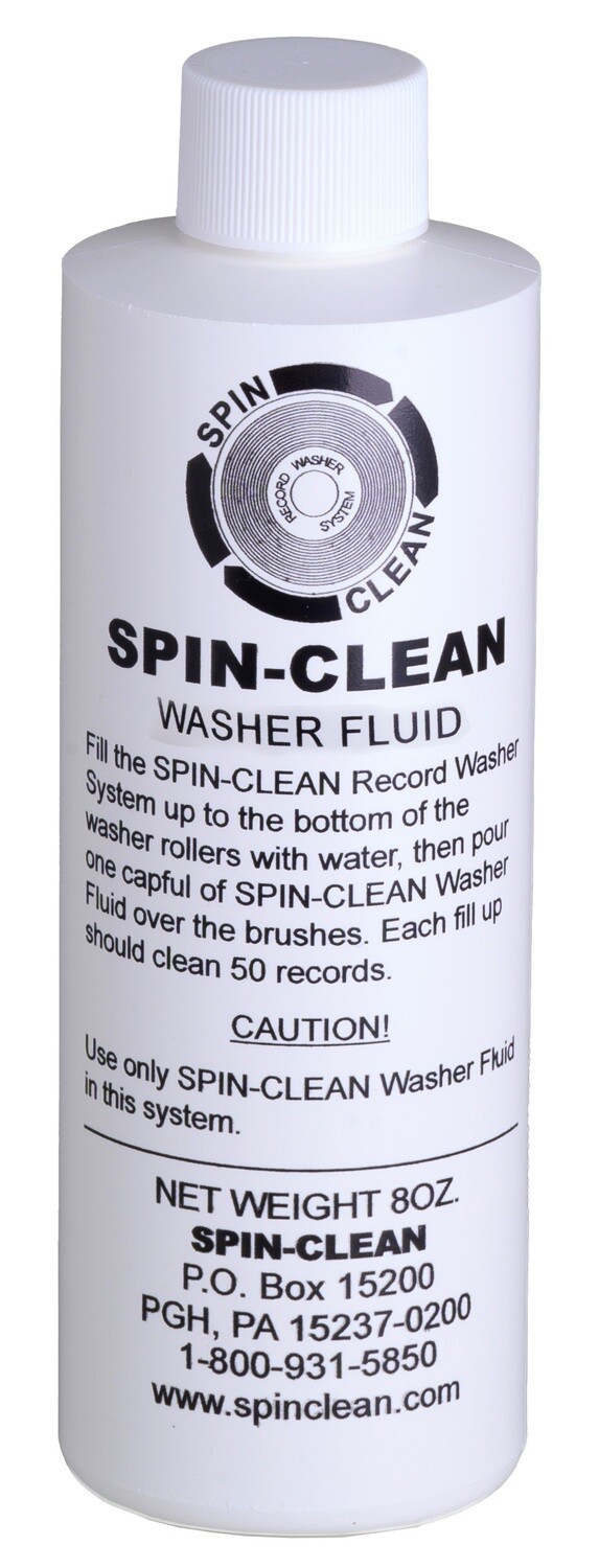 Spin-Clean® 8 oz. Bottle Record Washer Fluid