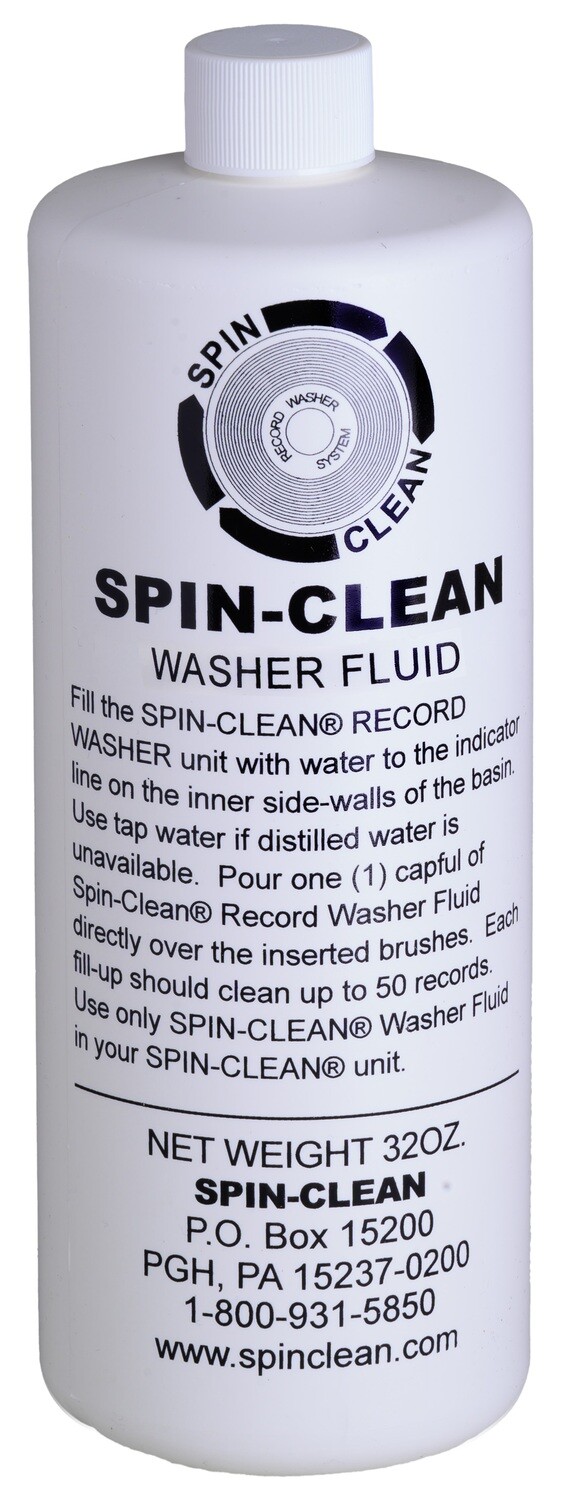 Spin-Clean® 32 oz. Bottle Record Washer Fluid