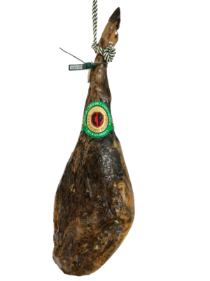 Jamón de Cebo de Campo Ibérico 50% Raza Ibérica + medio salchichón y medio chorizo artesanal
