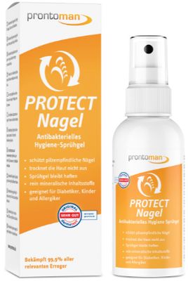 Prontoman Protect Nagel - bekämpft 99,9 % aller relevanten Erreger - schützt vor Nagelpilz