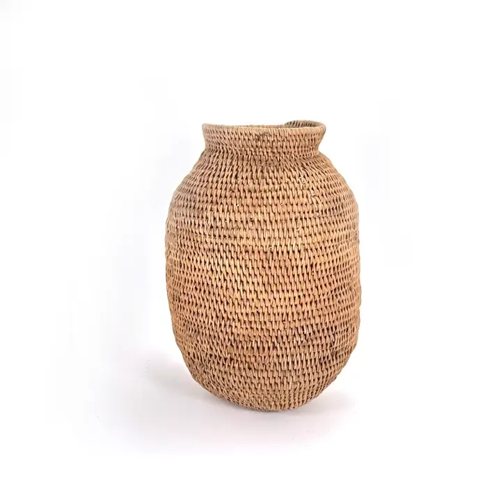 Large Handwoven Storage Basket | Oakenora Home
