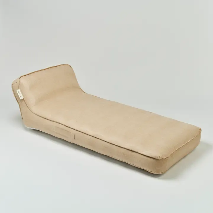 Rattan-Pattern Inflatable Pool Lounger Rattan-Pattern Inflatable Pool Lounger | Oakenora Home