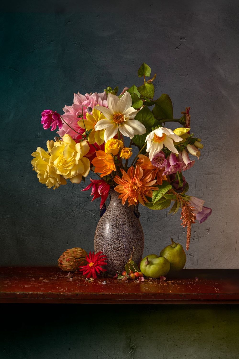 Flowers and Pears