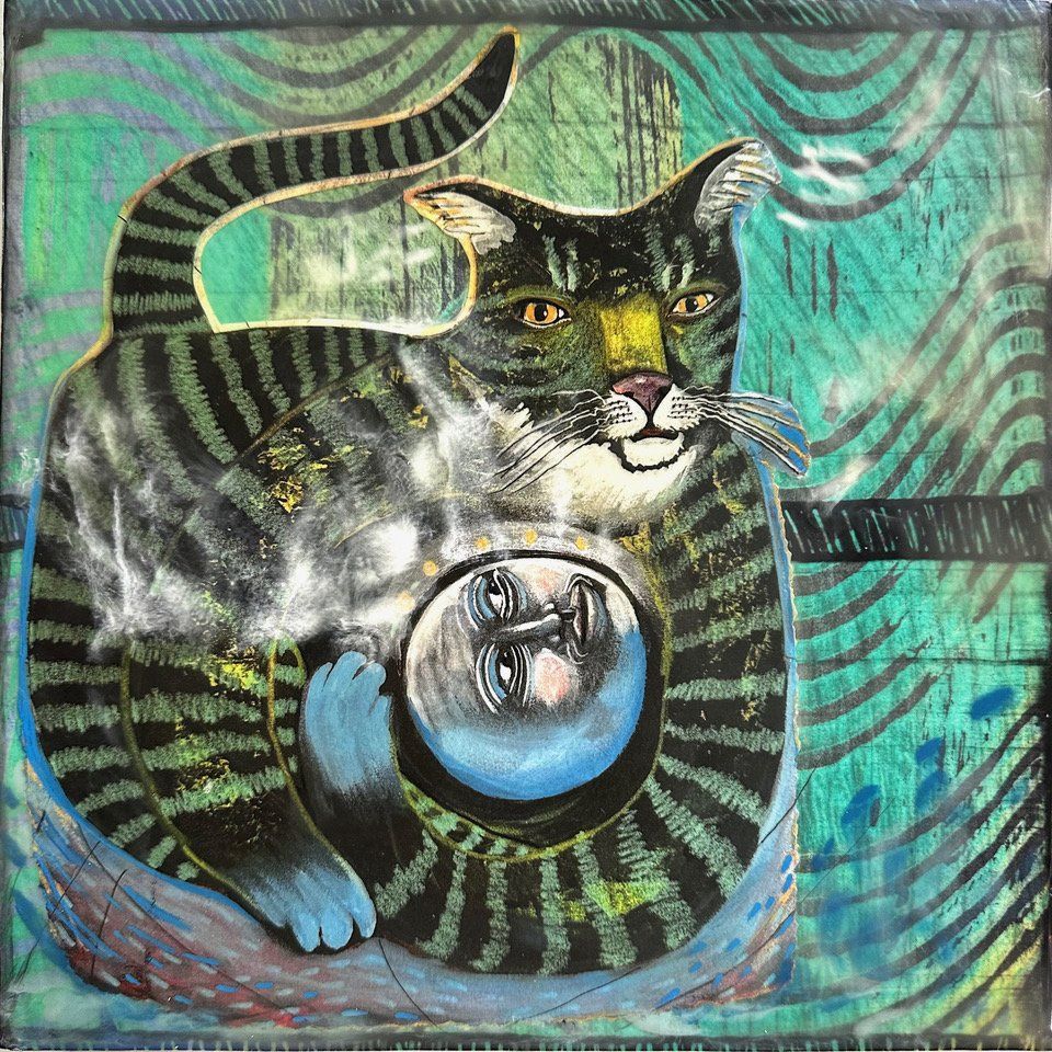 Cat and Moon
