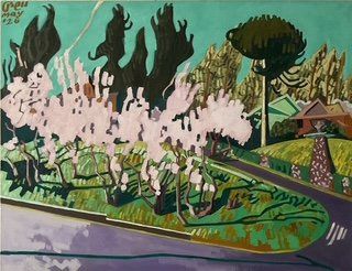 Almond Trees, March, Ashland