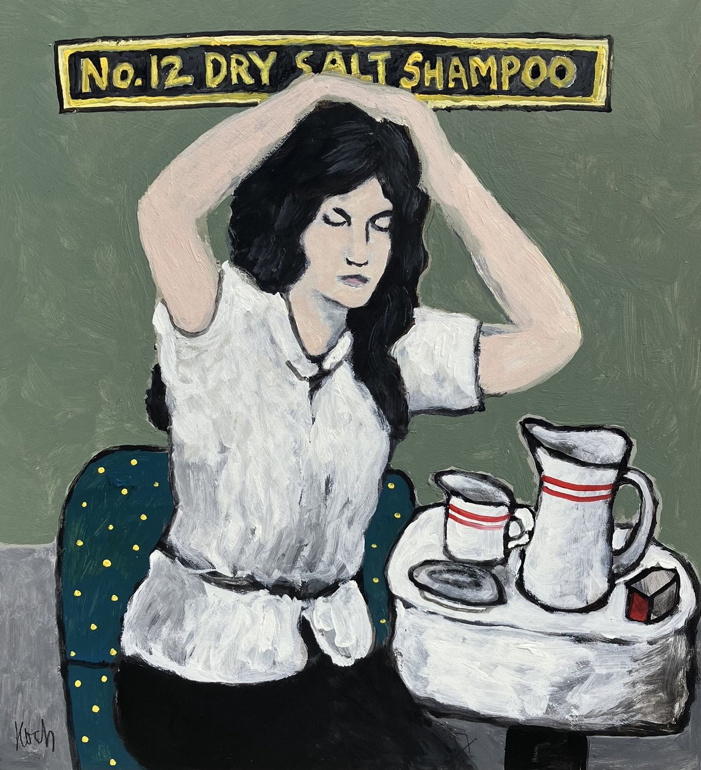 Dry Salt Shampoo