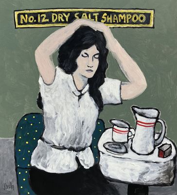 Dry Salt Shampoo